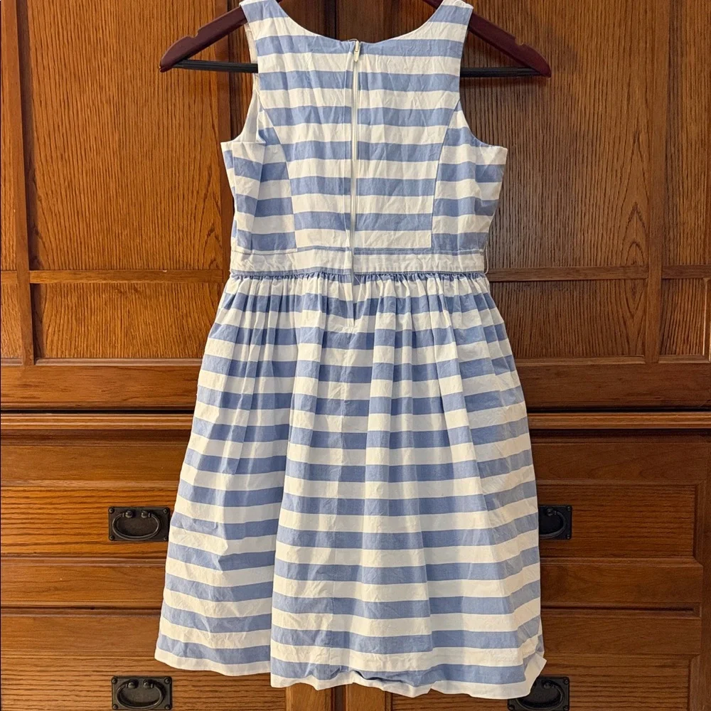 OshKosh B'gosh A-line Fit & Flare Striped Dress Crinoline Layer Spring Summer